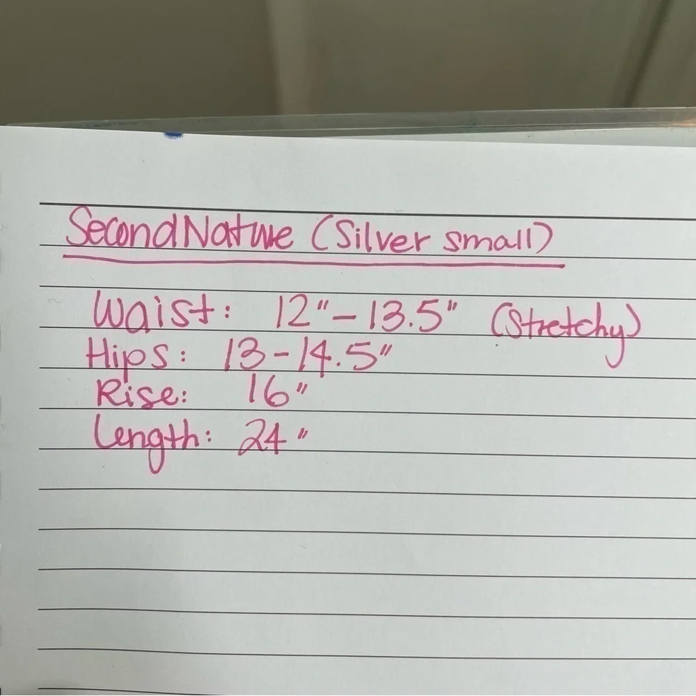 NWT  Silver Waist Trainer Biker Shorts - Small - Picture 7 of 7